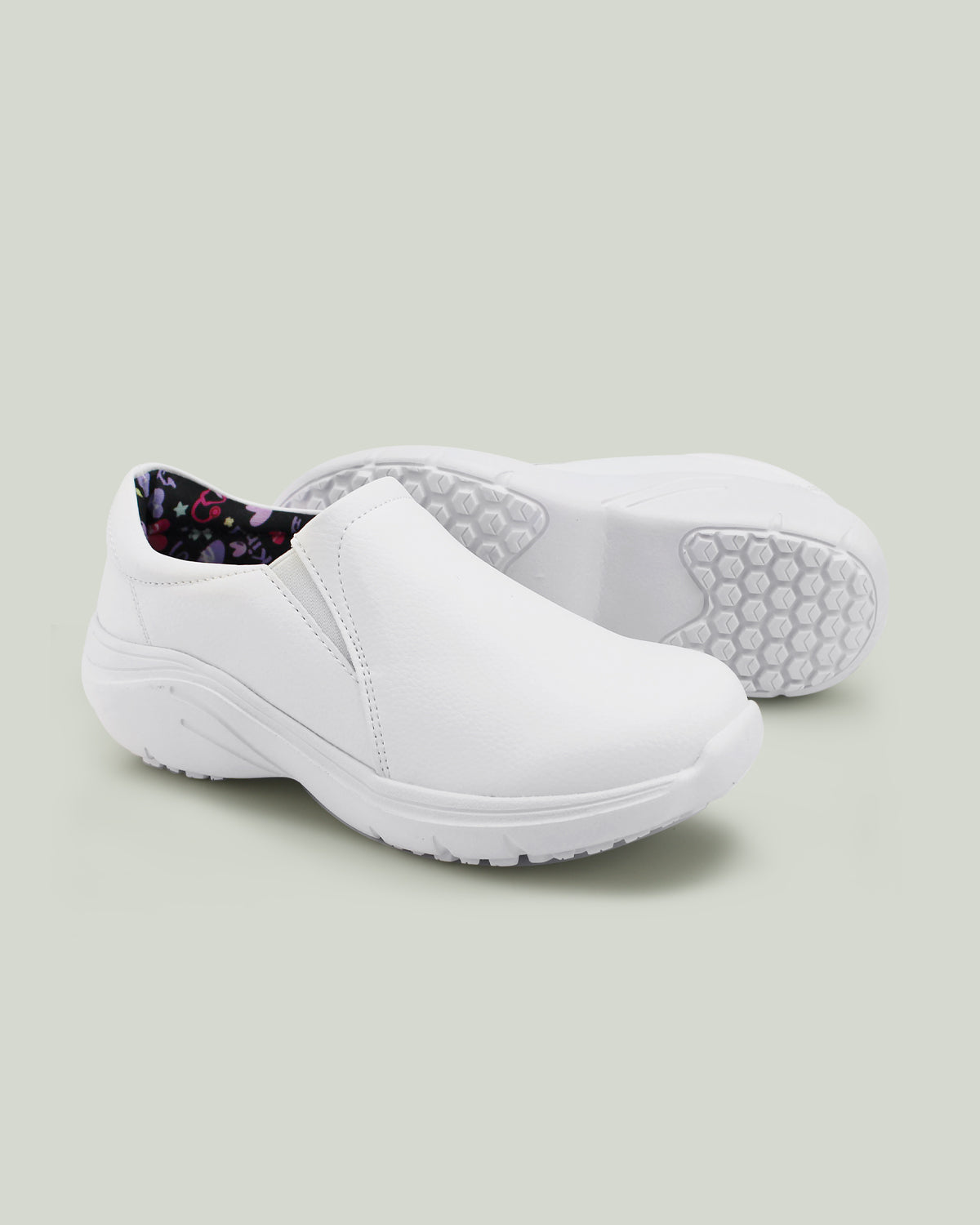 Best White White Leather Sneakers For Nursing School All White