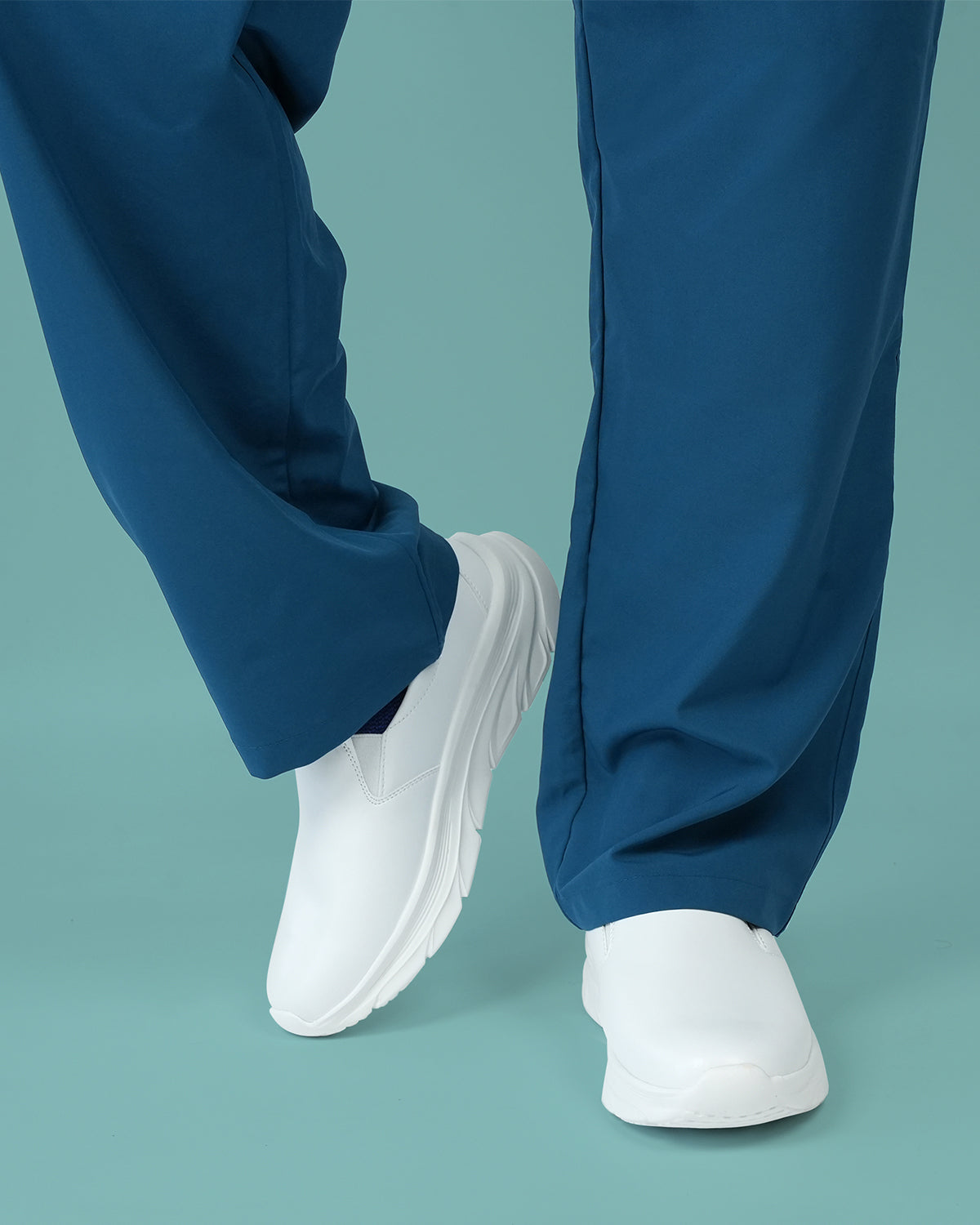 Hawkwell Men's Nurse Shoes Accio White