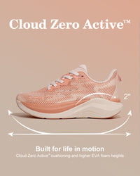 Women's Cloud Zero Active Sneaker - Cushy