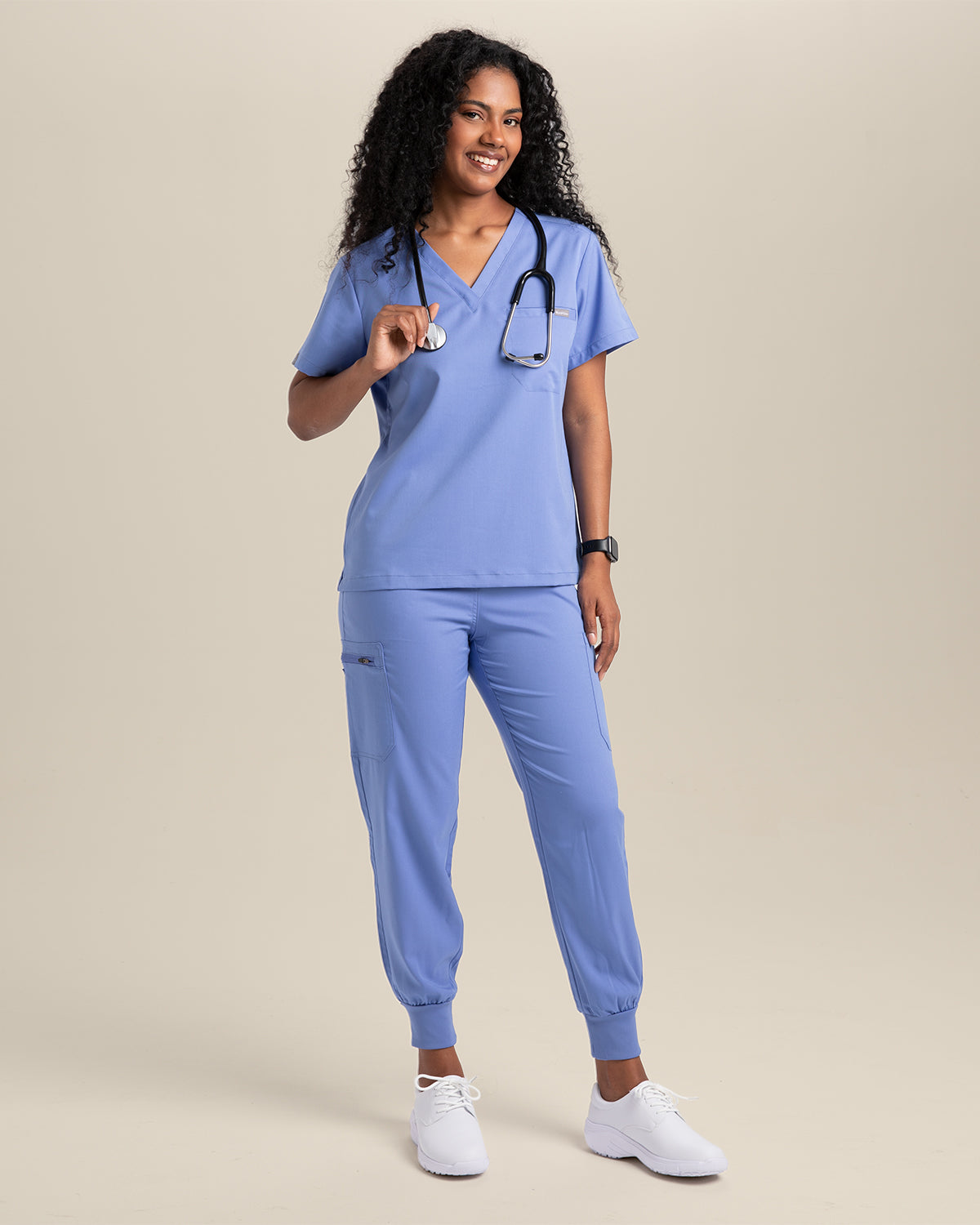 Hawkwell Women's Nurse Shoes -Bregella White