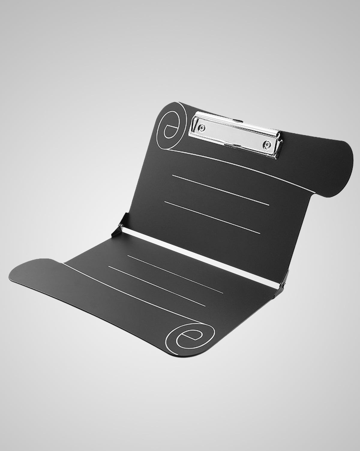 Hawkwell Foldable Clipboard - Viana Black 2 Layers
