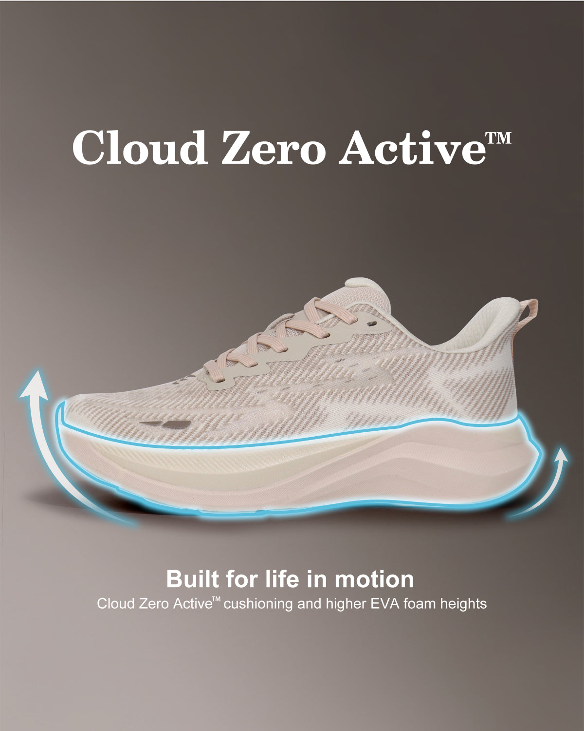 Cloud Zero Active Sneaker - Cushy Beige