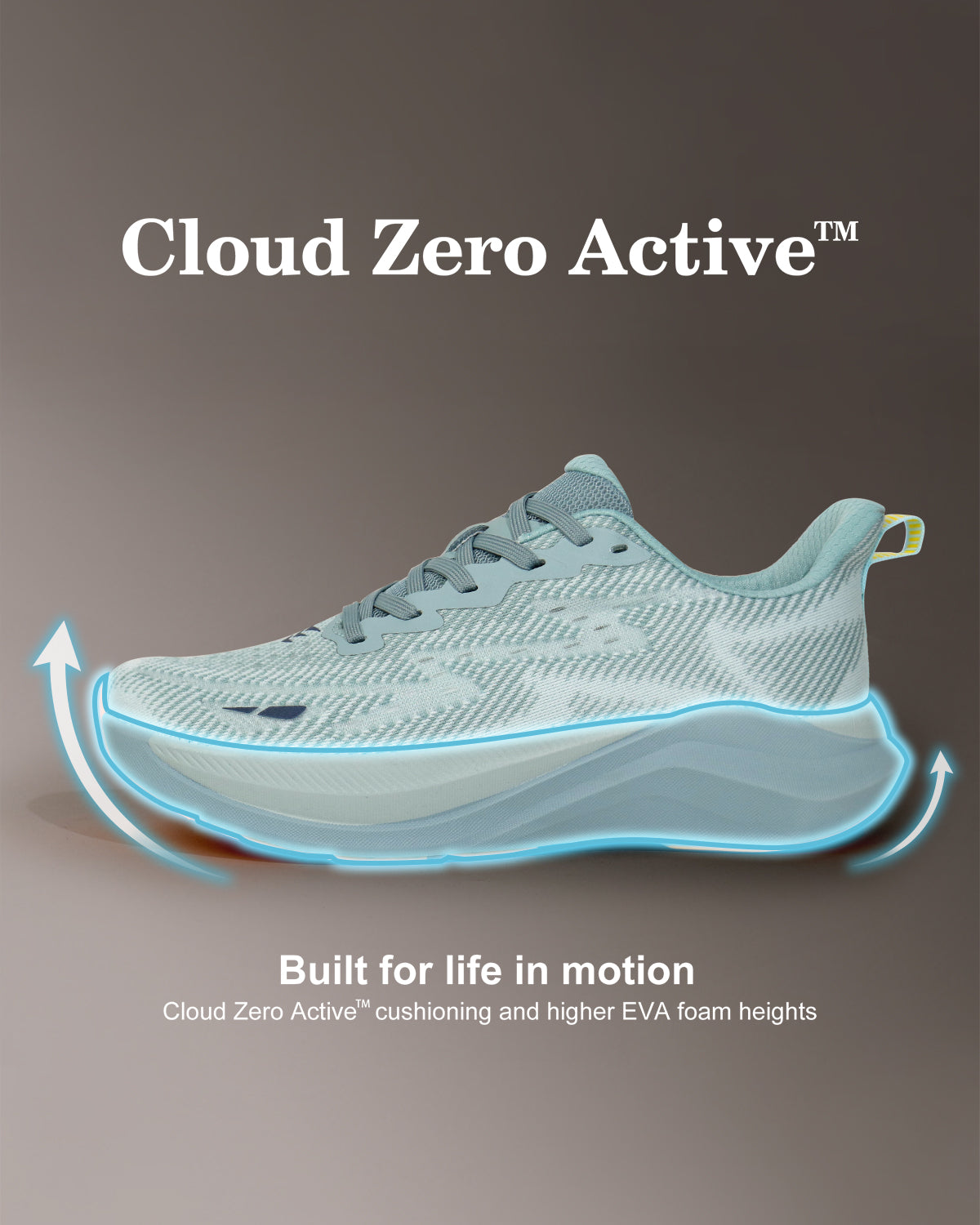 Cloud Zero Active Sneaker - Cushy Turquoise Blue