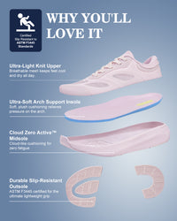 Women's Cloud Zero Active Sneaker - Celia