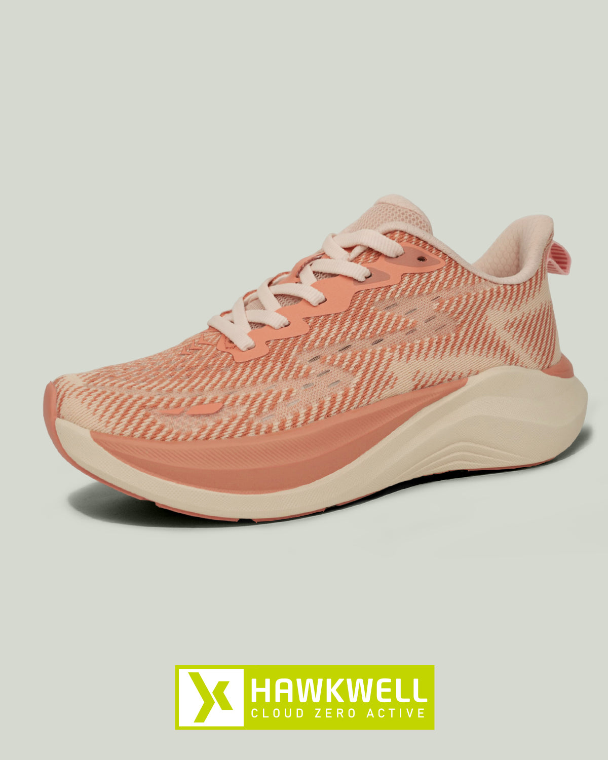 Hawkwell Women's Cloud Zero Active Sneaker- Cushy Rose