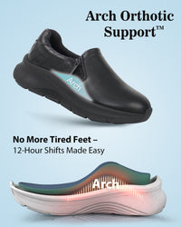 Arch Support Nurse Shoes-Caliva Diamond