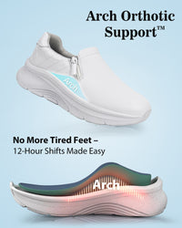 Arch Support Nurse Shoes-Caliva Diamond